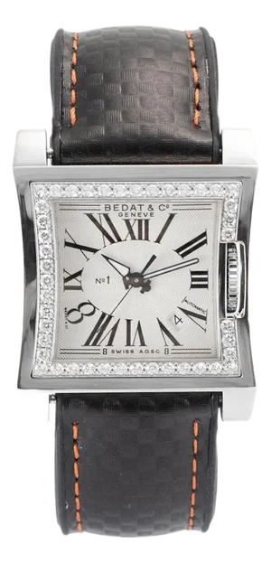 Bedat & Co. Geneve N01 31.50mm 114.030.100 Diamond Bezel Stainless Steel Watch