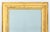 Modern Rectangular Giltwood Framed Mirror. Mirror plate: 27.25" H x 15.25" W; frame: 34.25" H x 22" W x 2" D. Provenance:...