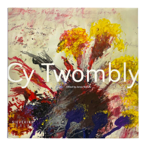 Cy Twombly Abstract Expressionist Lithograph Print Paris Retrospective Exhibition Large Volume Hardcover Art Book