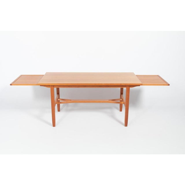 Carl Malmsten Coffee Table by Malmsten for Mobelfabriks, 1960s For Sale - Image 4 of 12