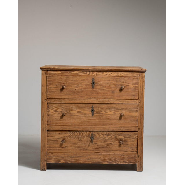 19th Century 19th Century France Amber Wood Chests of Drawers For Sale - Image 5 of 11