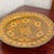 Late 20th Century Large Moroccan Hand Painted Shallow Ceramic Bowl For Sale - Image 9 of 9