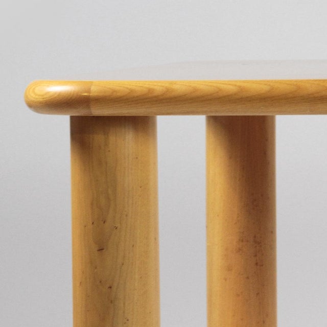 Tan Forrestal Dining Table in Maple Wood by Marco Zanuso, 1970s For Sale - Image 8 of 15