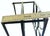 Vintage Mid-Century Modern Geometric Iron Wall-Mount 5 Bottle Wine Rack For Sale - Image 9 of 9