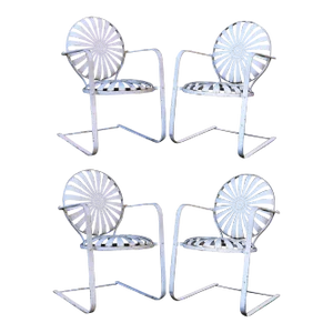 Garden Chairs Francois Carre Cantilever - Set of Four