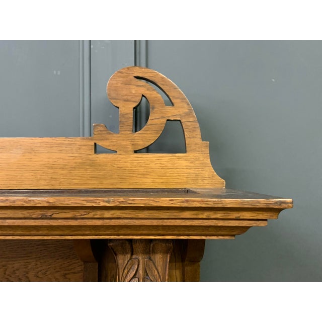 Arts & Crafts Oak Sideboard, 1900s For Sale - Image 6 of 18
