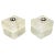 Murano Glass Cube Lamps by Albano Poli for Poliarte, Italy, 1970s, Set of 2 For Sale - Image 17 of 17