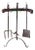 Mid-Century Modern Decorative Forged Iron Firetools For Sale