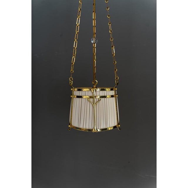 Art Deco Pendant Lamp, Vienna, 1920s For Sale - Image 6 of 18