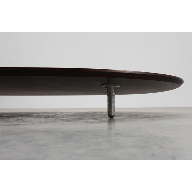 1990s Minimalist Walnut Coffee Table from Cappellini, Italy, 1990s For Sale - Image 5 of 12