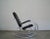 1970s Maison Jansen Hollywood Regency Chrome Rocking Chair For Sale - Image 5 of 13