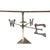 Figurative Vintage Cast Iron Deer Weather Vane For Sale - Image 3 of 6