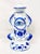Fun vintage blue and white frog candle holder. Holds a taper candlestick. Chinoiserie feel. Perfect to add as an accent to...