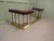 1900 - 1909 Art Deco Brass Fireside Bench, 1900 For Sale - Image 5 of 8