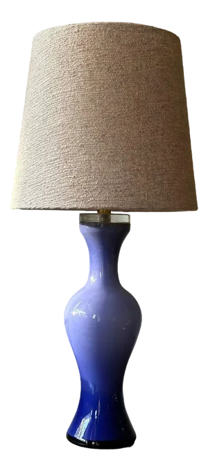 Glass Table Lamp by Gunnar Ander, 1960s