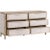 Transitional Malay 6-Drawer Double Dresser - Heirloom Quality by Essentials for Living For Sale - Image 3 of 11
