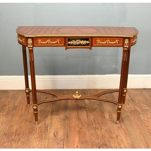 French Louis XVI Console Tables, Set of 2 For Sale - Image 3 of 13
