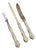 Russell Pattern Silver-Plated Carving Set by Mappin & Webb, Set of 3 For Sale