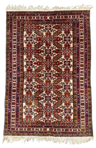 Vintage Caucasian Shirwan Rug, 1960s