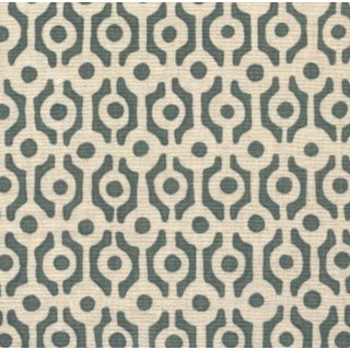 Galbraith & Paul Ocean on Logan Natural Linen Fabric- 2.5 Yards For Sale