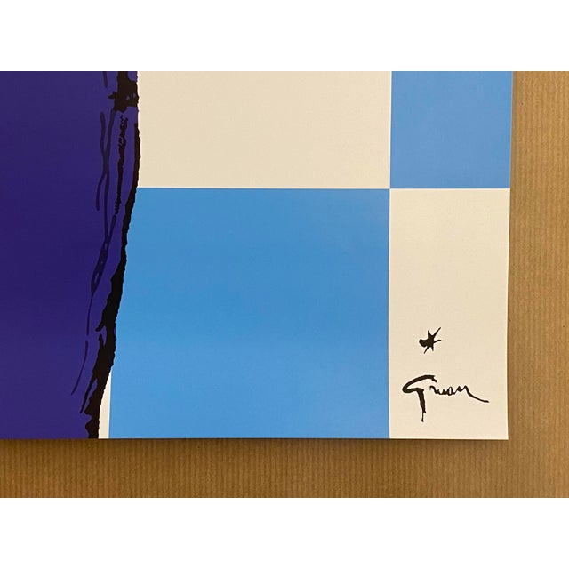 Paris Les Collections de Printemps Poster by René Gruau, 1990s For Sale - Image 14 of 15