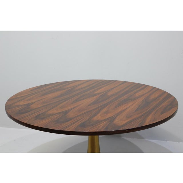 Brown Model 302 Dining Table by Angelo Mangiarotti for Bernini, 1957 For Sale - Image 8 of 15