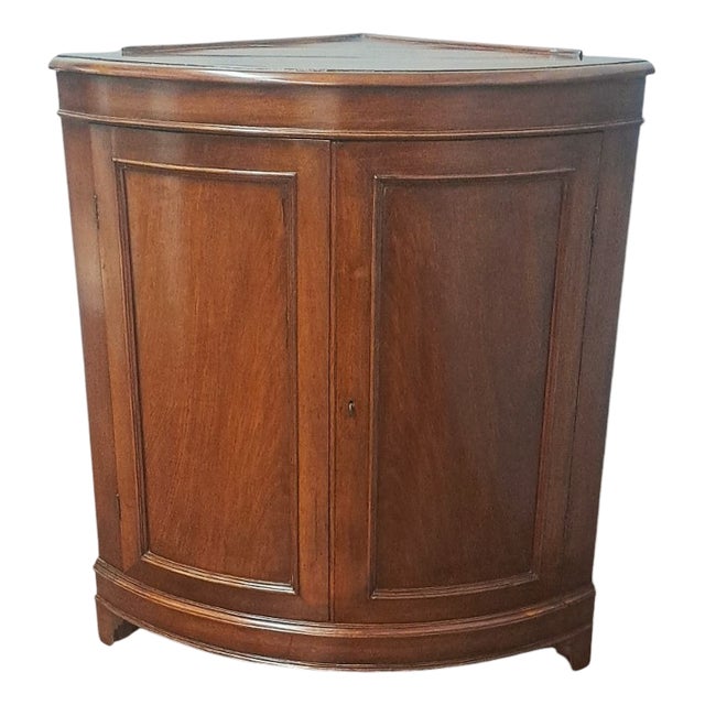 Walnut Corner Sideboard, 1800s For Sale