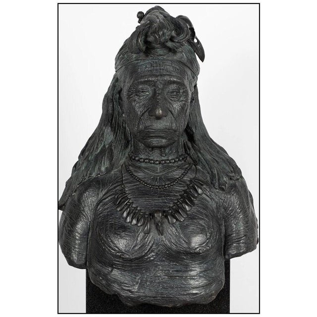 Realism Mid 20th Century Queen of the Tribe, Machado For Sale - Image 3 of 8