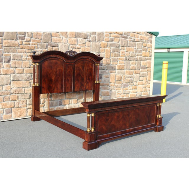Drexel Heritage Mahogany King-Size Bed From the Nine Elms Collection For Sale - Image 18 of 18
