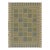 Rug & Kilim's Scandinavian Style Custom Kilim Rug in Green and Blue Geometric Pattern - 9'x12' For Sale