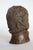 Brown Early 20th Century Hand Carved Wooden Head Scutlpture For Sale - Image 8 of 13