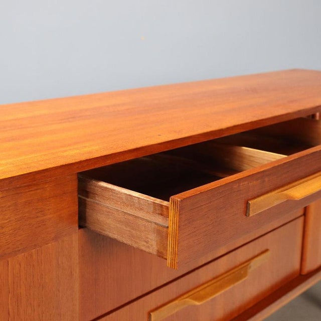 English Teak Sideboard, 1960s For Sale - Image 6 of 11