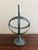 Late 20th Century Rustic Verdigris Iron Armillary Sphere – European Garden Accent For Sale - Image 9 of 9