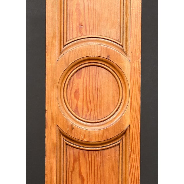 Wood Column Pedestal Plinth Stands of Long-Leaf Pine From England - Two Available For Sale - Image 7 of 11