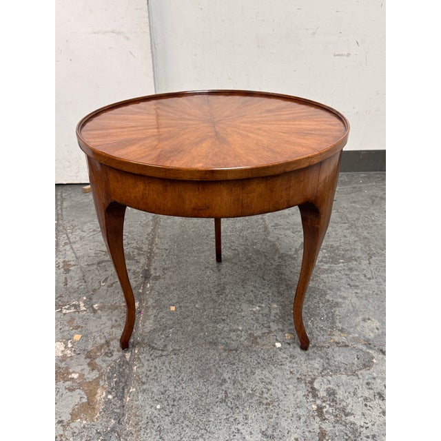 Design Plus Gallery presents the Tristan Table from Rose Tarlow. This round Biedermeier-style table has a radial veneer...