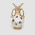 Early 20th Century Hand-Painted Floral Porcelain Vase With Gold Handles, 10 Inch For Sale - Image 5 of 7