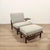 Mid-Century Modern IT57 Armchair with Coffee Table and Ottoman by Ilmari Tapiovaara for Arnaboldi, 1957, Set of 2 For Sale - Image 3 of 11