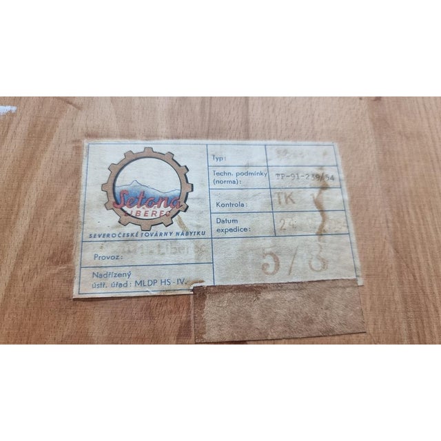 Vintage Dining Table by Jindrich Halabala For Sale - Image 5 of 15