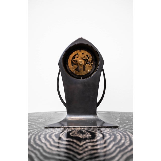 Antique Art Nouveau Mantel Clock by Carl Werner, 1890s For Sale - Image 16 of 18