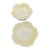 Vintage MCM Bordallo Pinheiro Majolica Yellow Cabbage Soup Bowl Portugal 7 Inch - Set of 2 For Sale