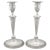 Metal Sterling Silver Candlesticks, 1927 - A Pair For Sale - Image 7 of 7