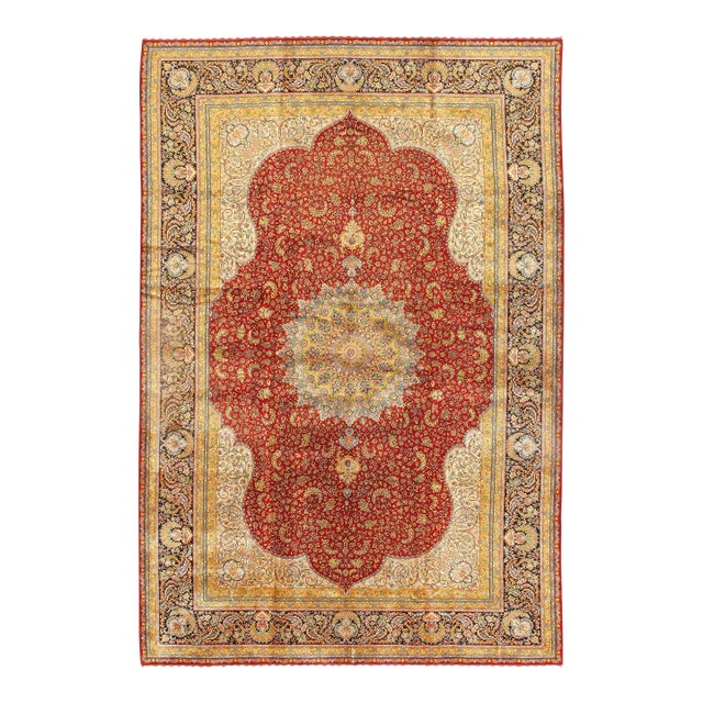 Pasargad DC Exquisite Design Paris Palace Fine Power Loom V.Silk Rug For Sale