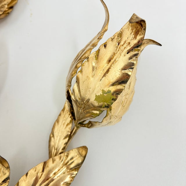 Metal Vintage Hollywood Regency Wall Lamp from Hans Kögl, 1960s For Sale - Image 7 of 16