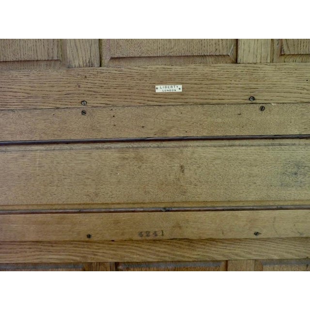 Wood Golden Oak Dresser or Cupboard Designed for Liberty, 1880 For Sale - Image 7 of 8