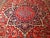 Textile Vintage Oversize Persian Heriz Serapi Rug, Hand-Knotted Geometric Pattern, Red & Blue, 11’ X 15’ For Sale - Image 7 of 12
