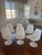 Knoll Pristine Vintage Eero Saarinen for Knoll Stationary Tulip Side Chairs - Set of 6 For Sale - Image 4 of 6