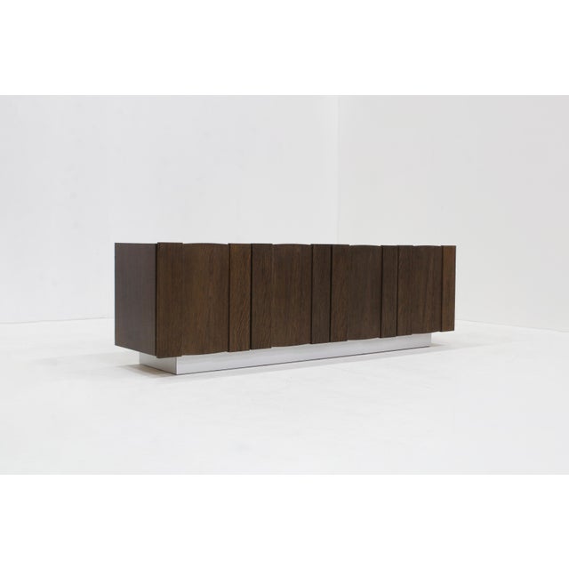 Vintage Brutalist Sideboard, 1970s For Sale - Image 9 of 9