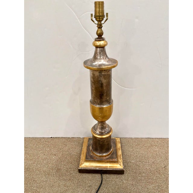 Italian Wilwood Co Carved Italian Lamp For Sale - Image 3 of 4