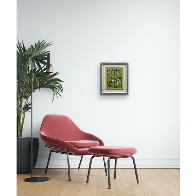 John Newberry, The Climbers, Mid 20th Century, Oil Painting, Framed For Sale - Image 14 of 18