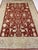 Middle Eastern Wool Rug in Light Red with Gold-Colored Accents For Sale - Image 5 of 10